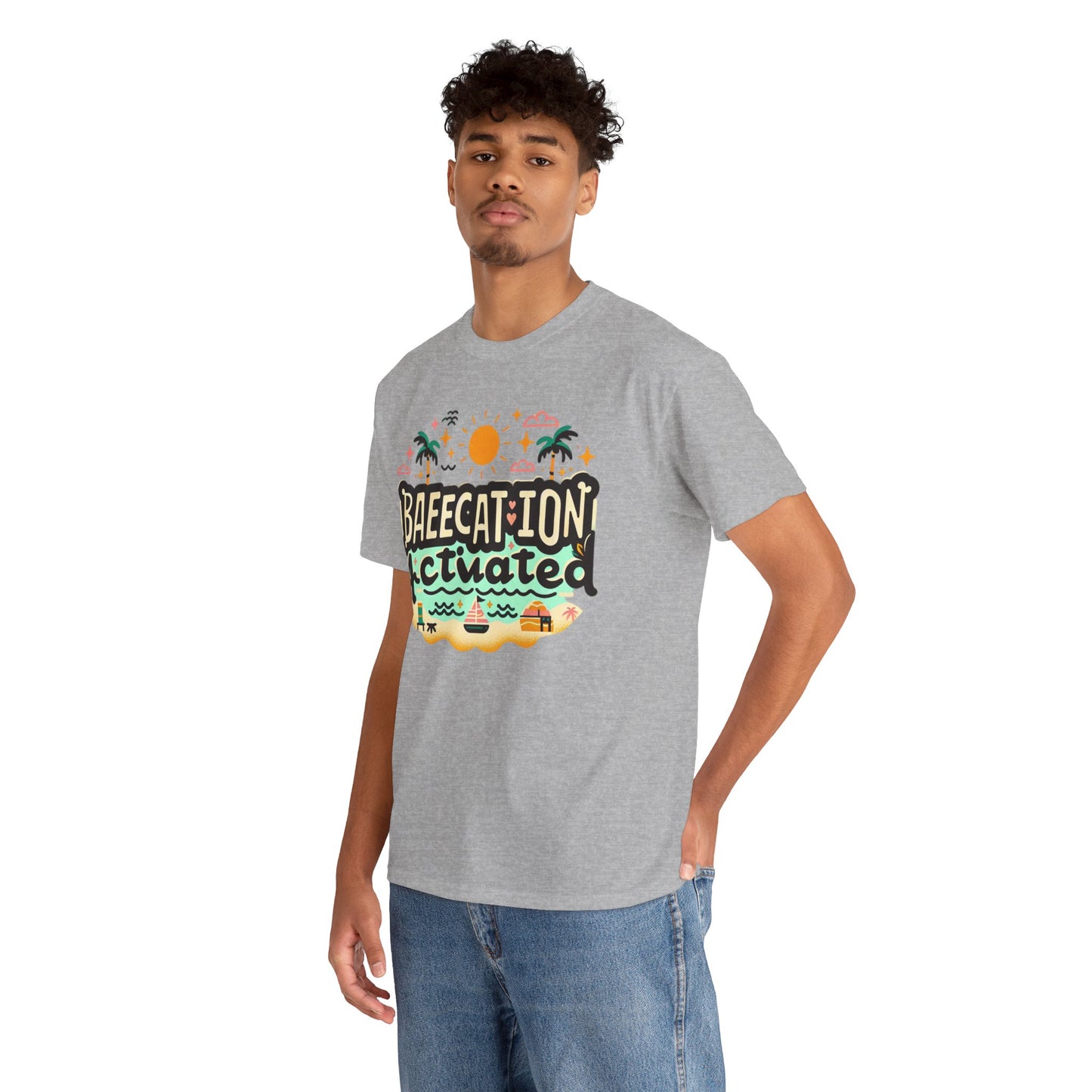 Baecation Activated Unisex Heavy Cotton Tee