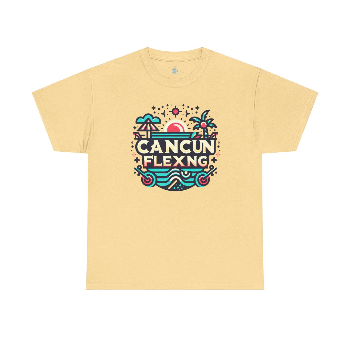 Cancun Flexing Unisex Heavy Cotton Tee