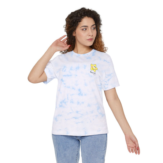 Star Girl FWD Fashion Tie-Dyed T-Shirt