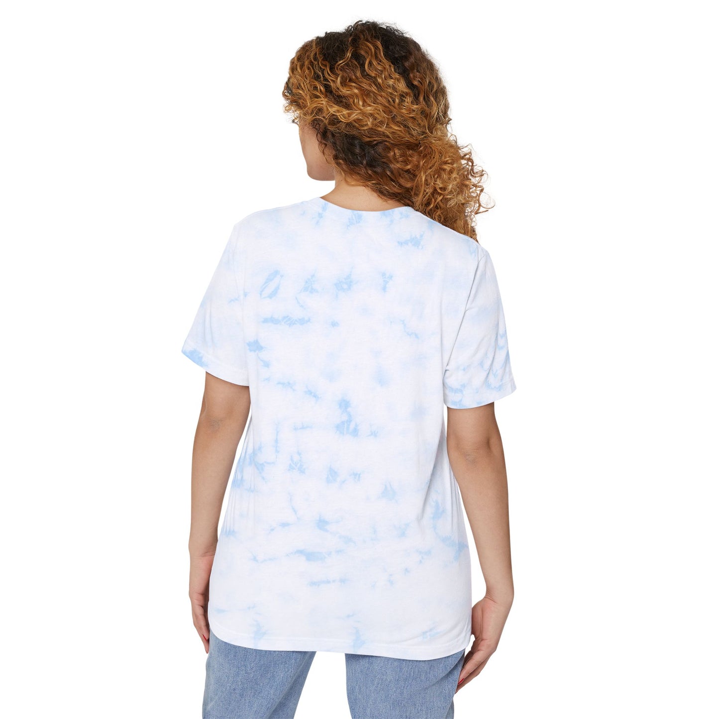 Star Girl FWD Fashion Tie-Dyed T-Shirt