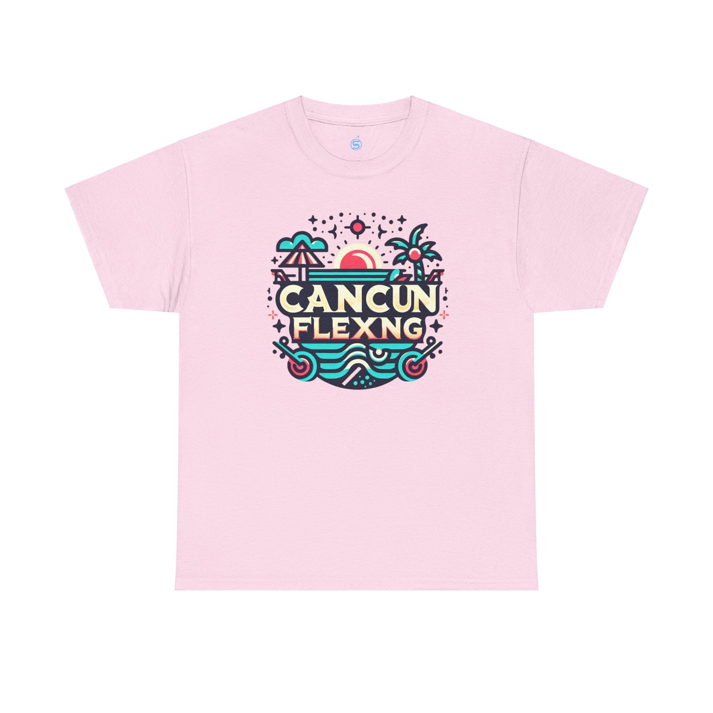 Cancun Flexing Unisex Heavy Cotton Tee