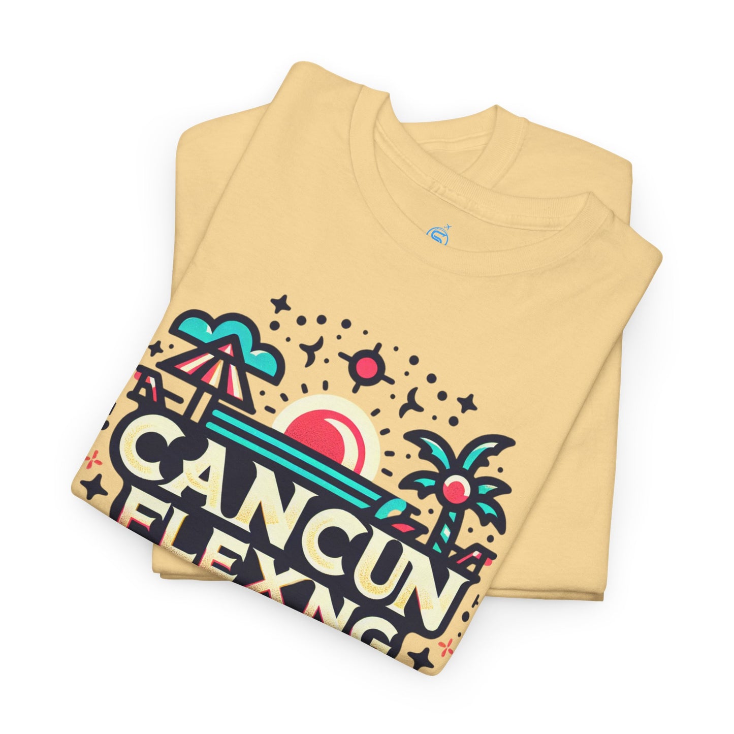 Cancun Flexing Unisex Heavy Cotton Tee