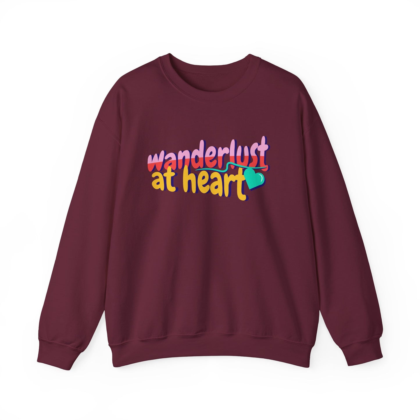 Wanderlust Unisex Heavy Blend™ Crewneck Sweatshirt