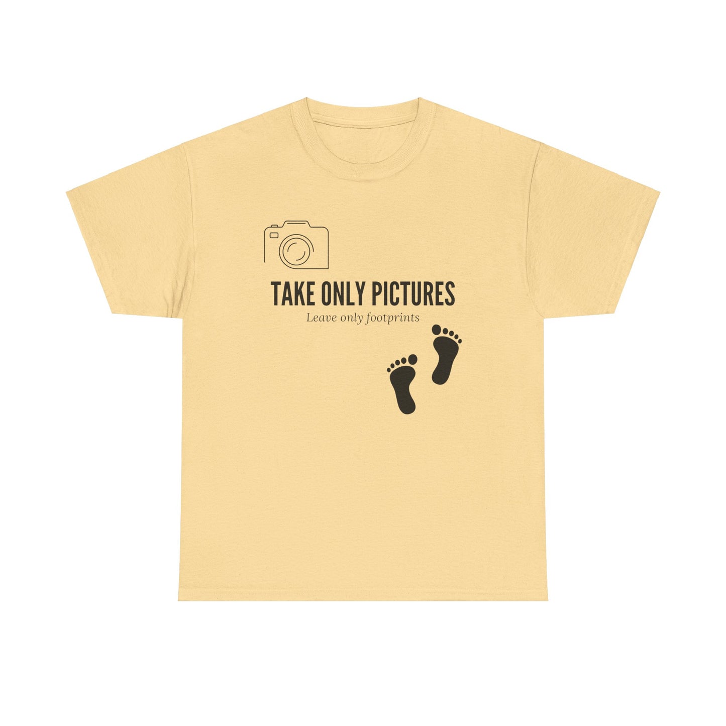 Take Only Pictures Unisex Heavy Cotton Tee