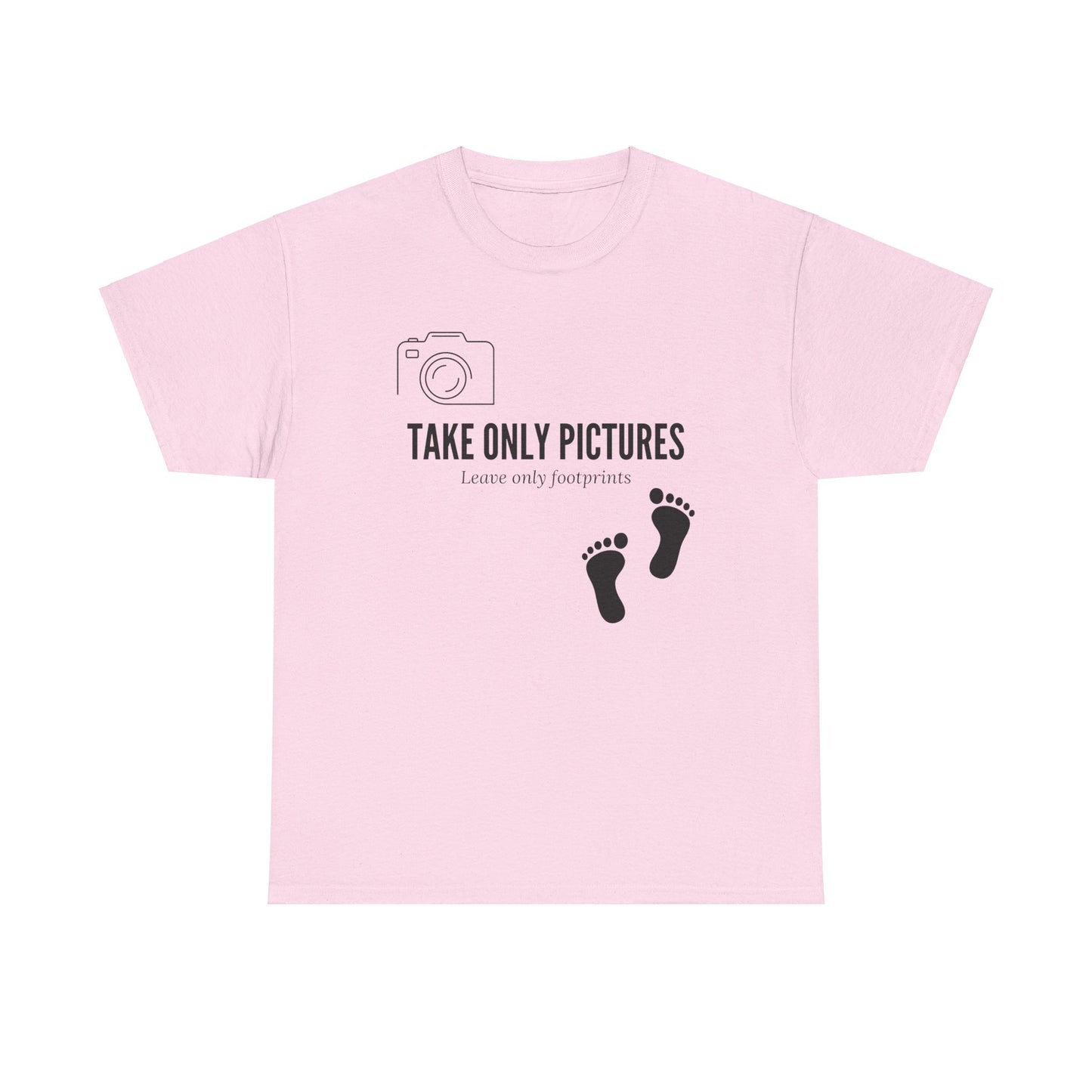 Take Only Pictures Unisex Heavy Cotton Tee