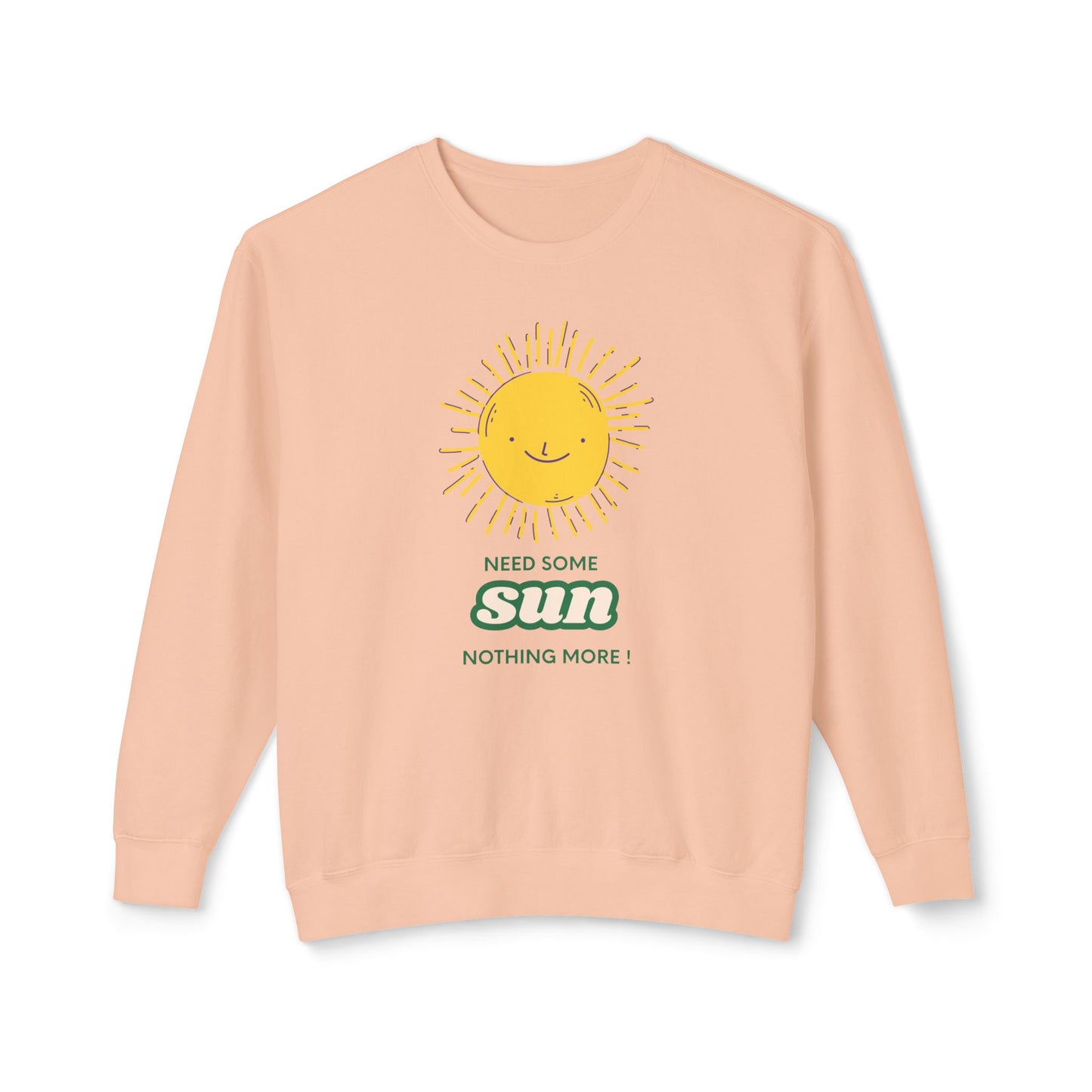 Need some Sun Unisex Lightweight Crewneck Sweatshirt