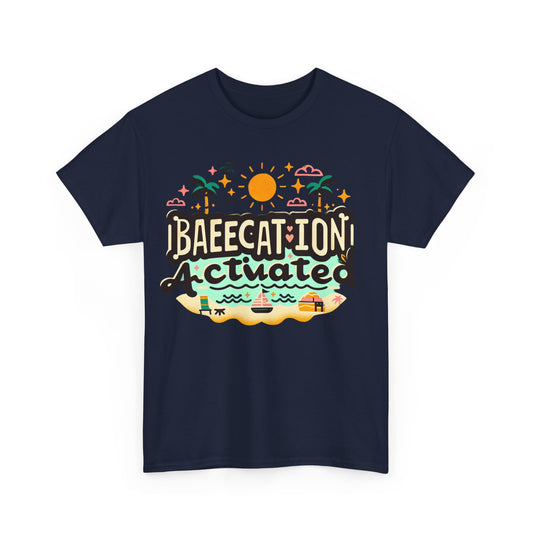 Baecation Activated Unisex Heavy Cotton Tee